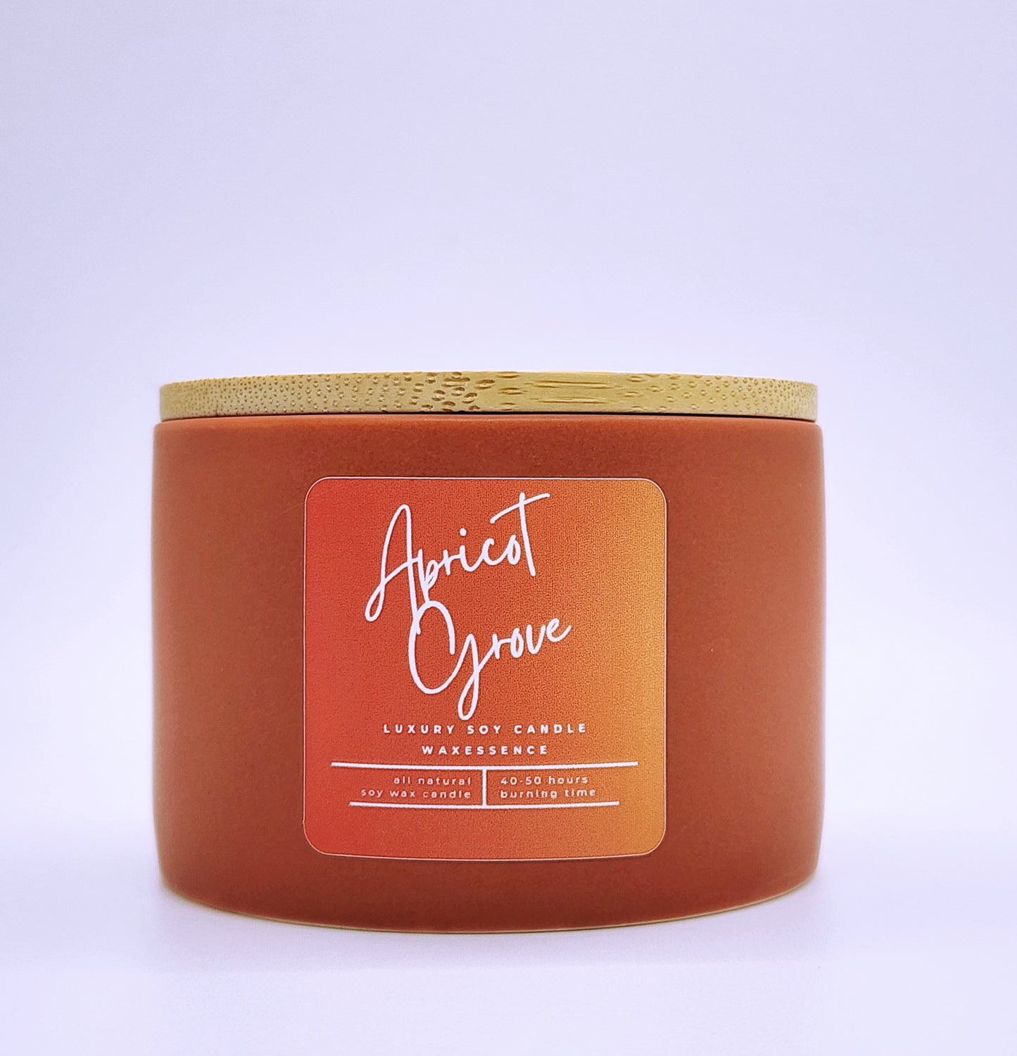 Apricot Grove | Soy Wax Luxury Candle | Sienna Modern Ceramic Tumbler 7.1 fl oz