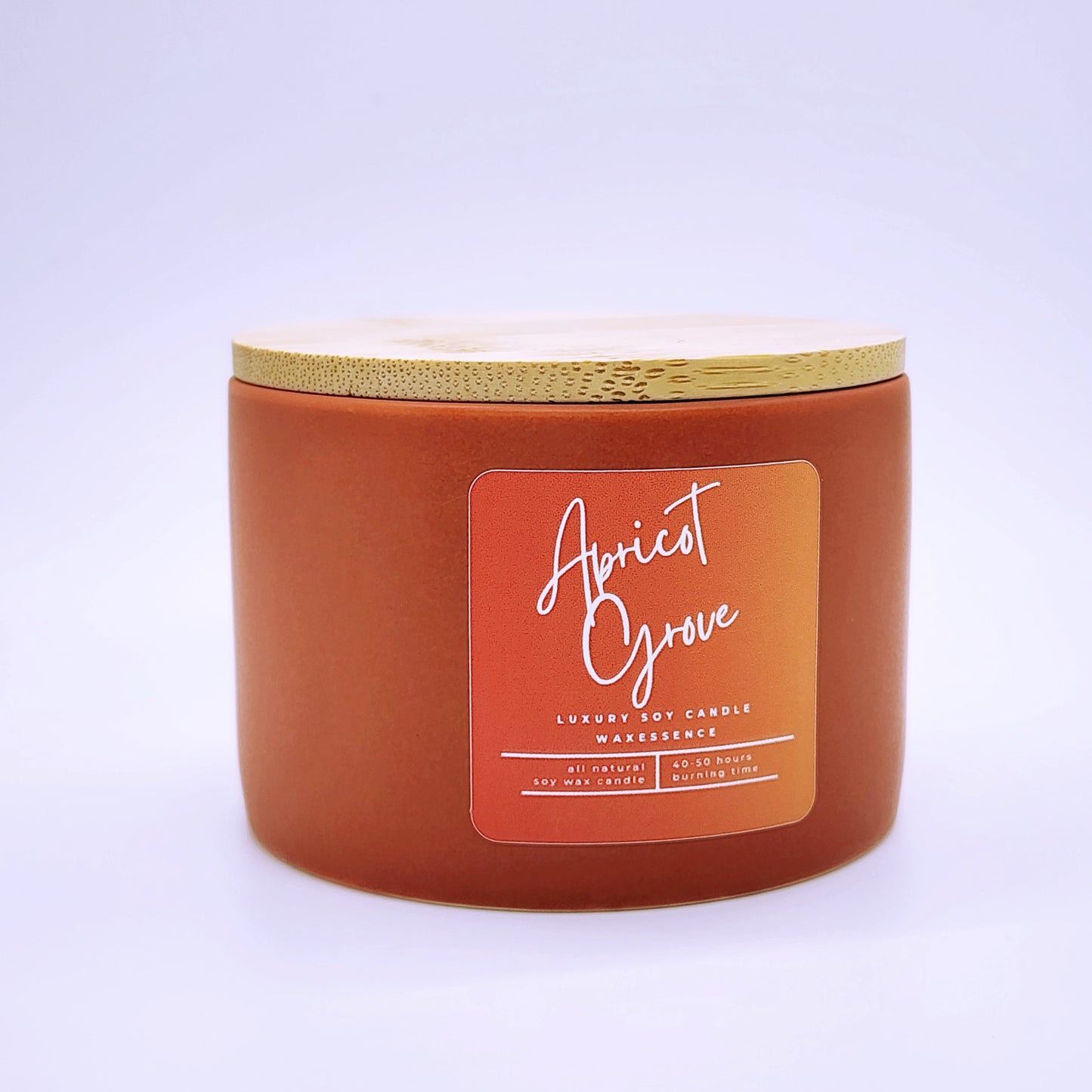 Apricot Grove | Soy Wax Luxury Candle | Sienna Modern Ceramic Tumbler 7.1 fl oz