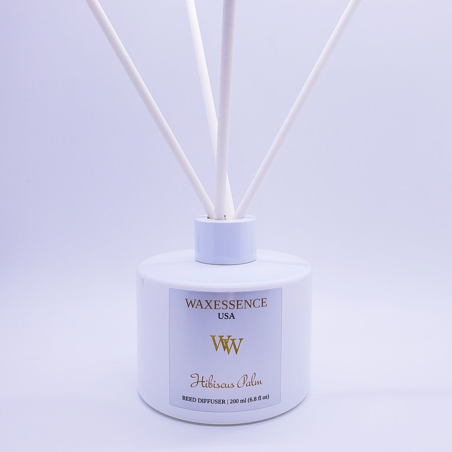 Reed Diffusers | Essenza - Gloss White | Hibiscus Palm