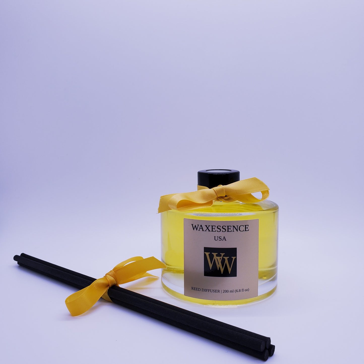 Coconut Vanilla Reed Diffuser | Essenza Clear Glass | Scented Room Fragrance | Aromatherapy Home Decor | Diffuser Oil | 6.8 ml