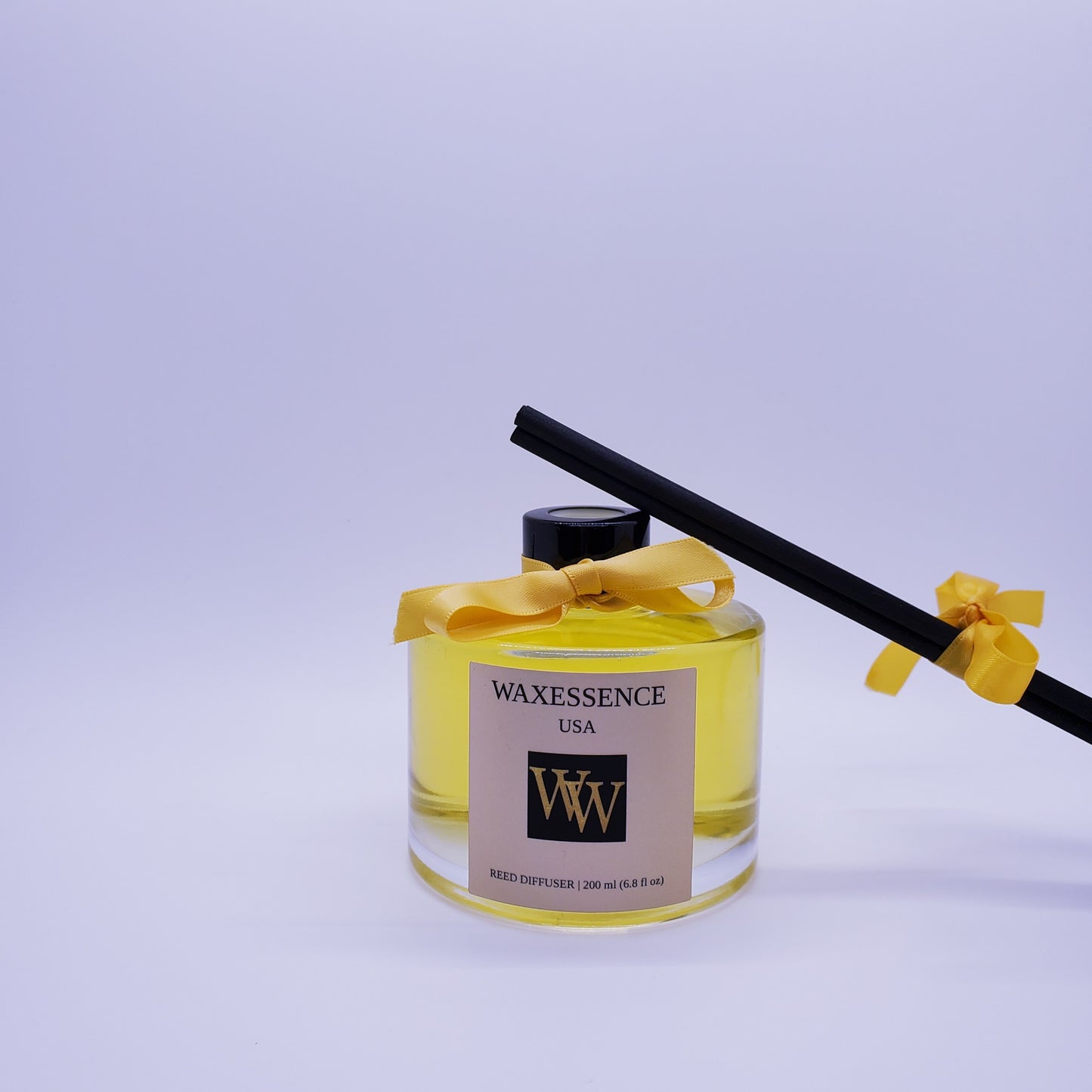 Coconut Vanilla Reed Diffuser | Essenza Clear Glass | Scented Room Fragrance | Aromatherapy Home Decor | Diffuser Oil | 6.8 ml