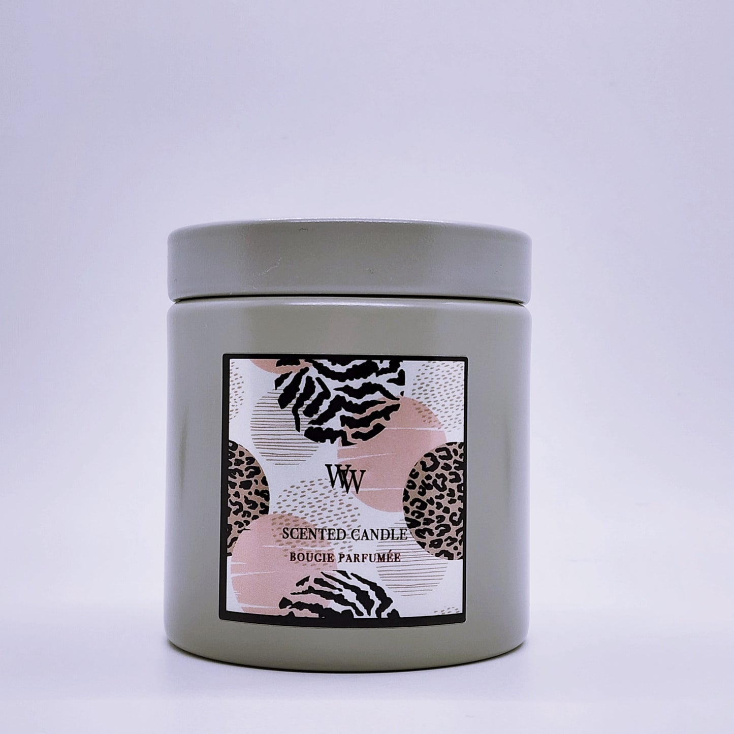 Deluxe Satin Soy Wax Luxury Candle | Stonewashed Glam Tin 9oz
