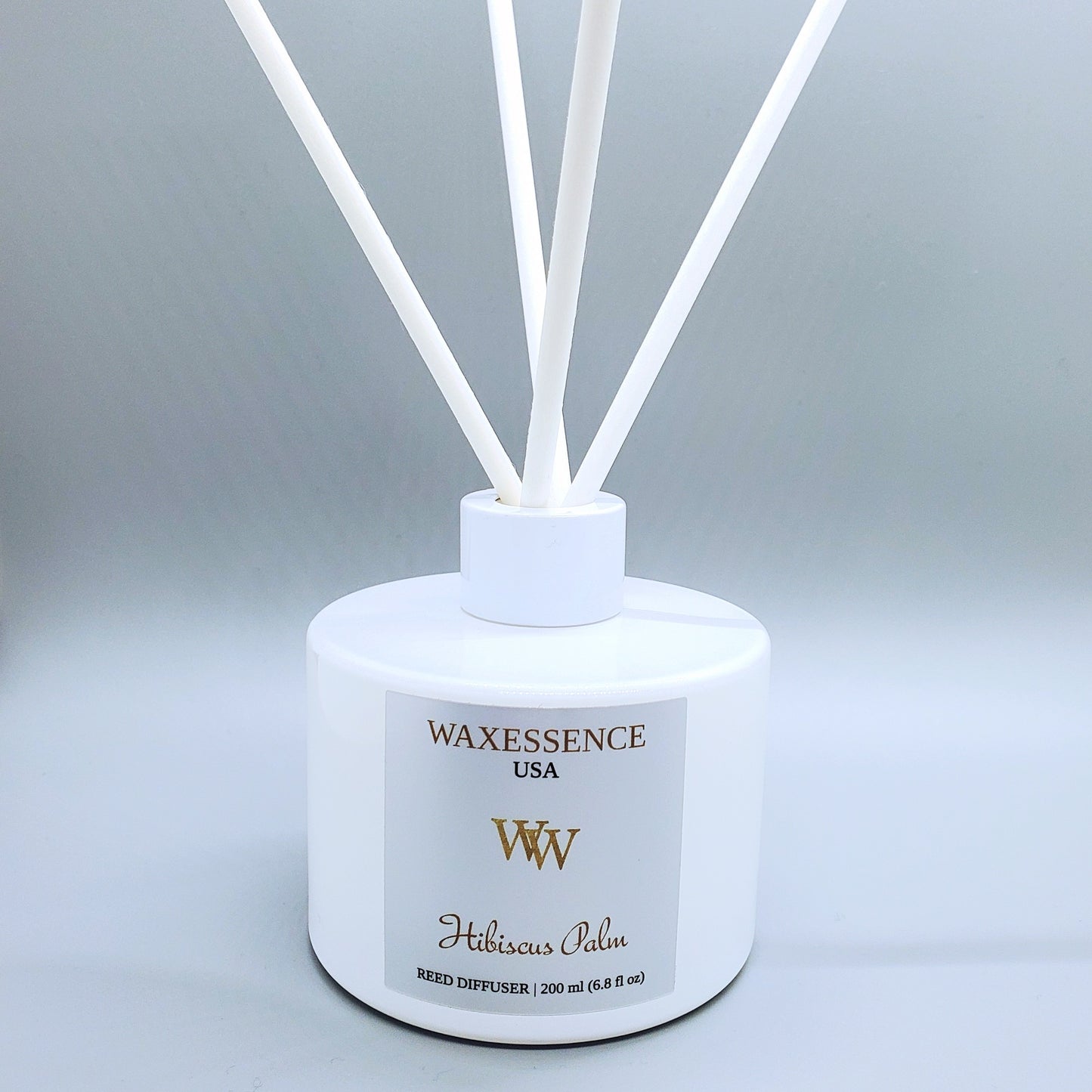 Reed Diffusers | Essenza - Gloss White | Hibiscus Palm