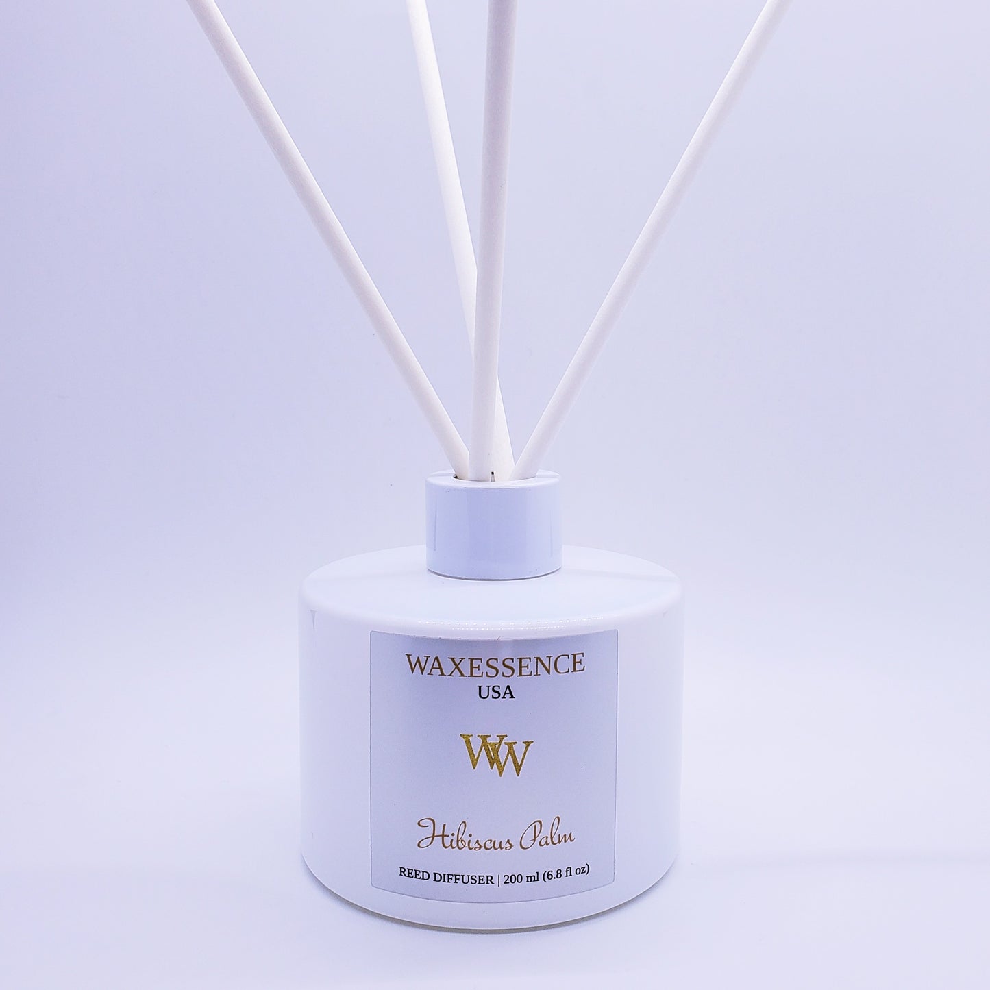 Reed Diffusers | Essenza - Gloss White | Hibiscus Palm