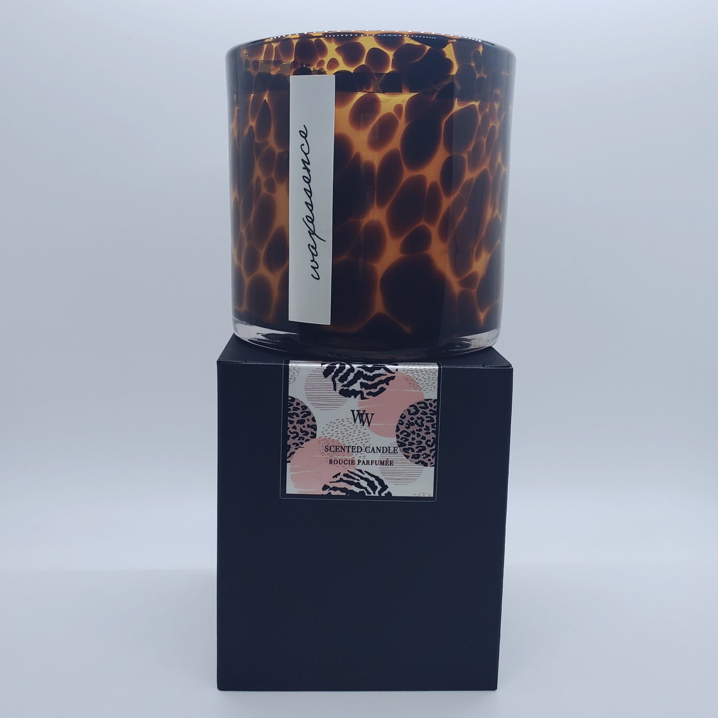 Safari Animal Print Home Candle | All Natural Soy Wax | 15 oz.