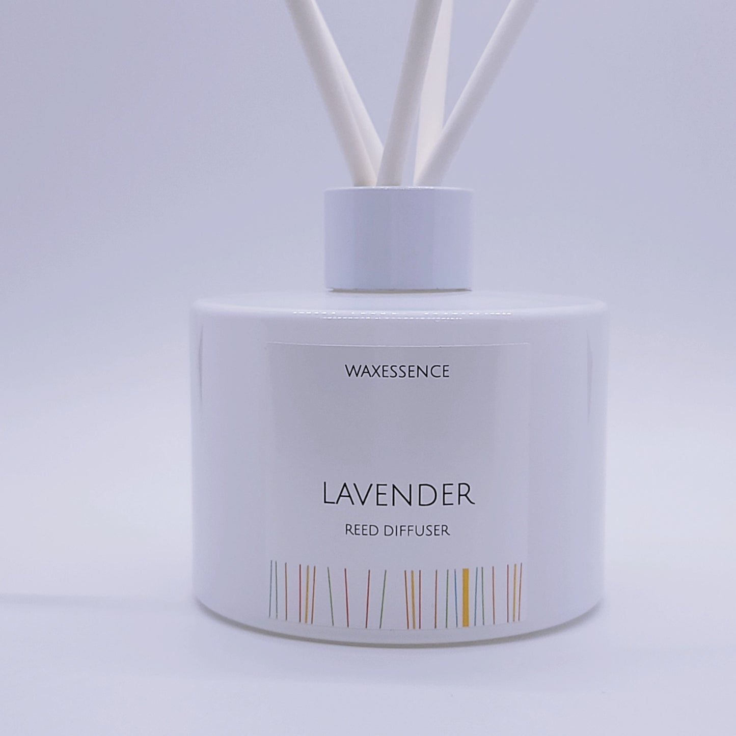 Lavender Reed Diffuser | Essenza Gloss White  | Aromatherapy Home Decor | Diffuser Oil | 6.8 fl. oz