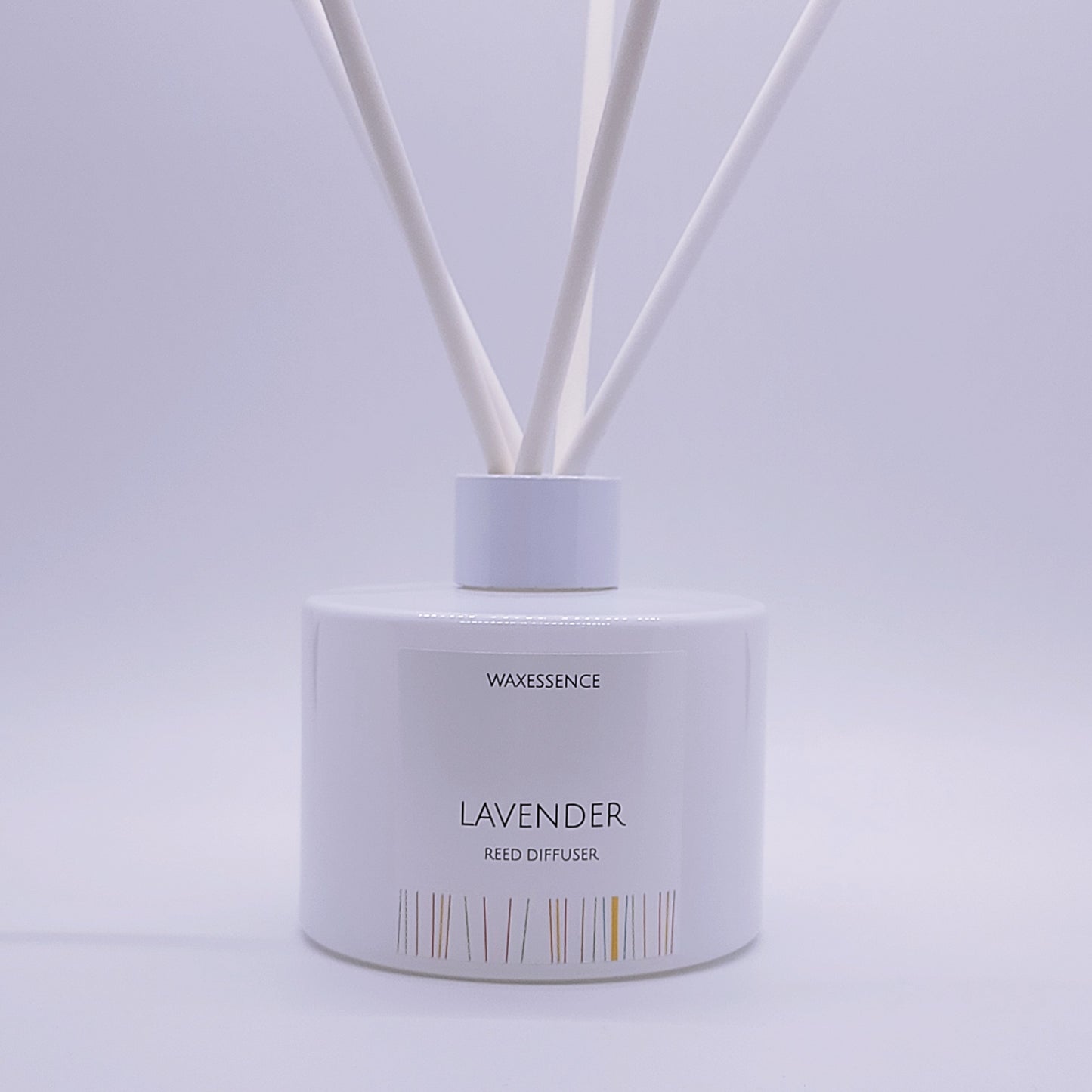 Lavender Reed Diffuser | Essenza Gloss White  | Aromatherapy Home Decor | Diffuser Oil | 6.8 fl. oz