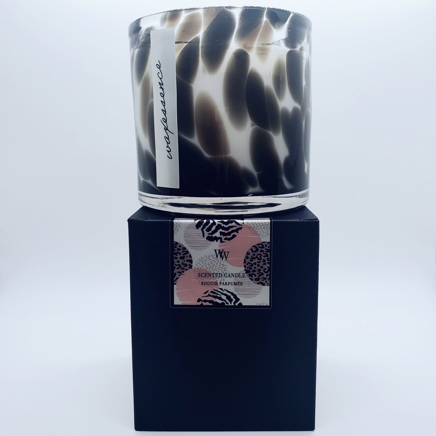 Shadow Animal Print Home Candle | All Natural Soy Wax | 15 oz.
