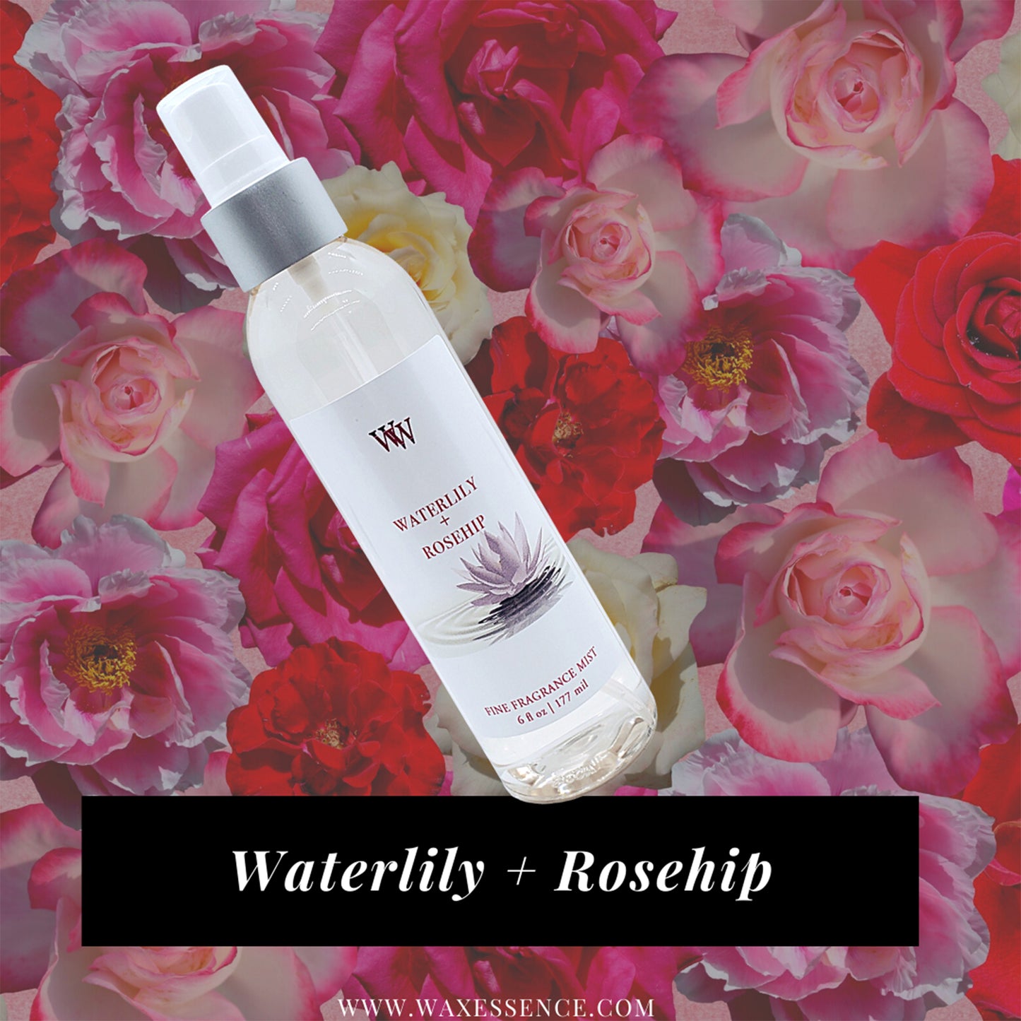 Fine Fragrance Body Mist | Waterlily + Rosehip | 177 ml